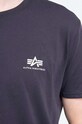 Alpha Industries cotton t-shirt navy 188505.466