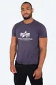 violet Alpha Industries tricou din bumbac De bărbați