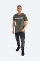 Alpha Industries cotton t-shirt green