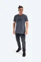 Alpha Industries cotton t-shirt Basic T-Shirt gray