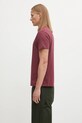 Alpha Industries t-shirt in cotone Basic T-Shirt 100501.184 granata AW24