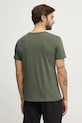Odzież Alpha Industries t-shirt bawełniany Basic T-Shirt 100501.142 zielony