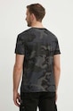 Oblečení Bavlněné tričko Alpha Industries Basic T-Shirt Camo 100501C.125 černá