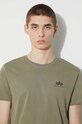 Бавовняна футболка Alpha Industries 188505.11 зелений