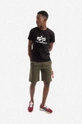 Alpha Industries cotton T-shirt Basic black