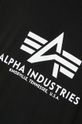Alpha Industries cotton T-shirt Basic 100501.03 black