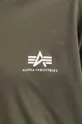 green Alpha Industries cotton t-shirt Basic T Small Logo