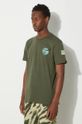 Alpha Industries cotton t-shirt green 176507.257