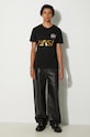 Alpha Industries cotton t-shirt NASA Reflective T 178501.365 black AA00