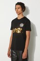 Alpha Industries cotton t-shirt NASA Reflective T black 178501.365