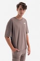 Alpha Industries tricou din bumbac uni gri 118532.628
