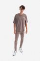 Хлопковая футболка Alpha Industries 118532.628 серый AA00