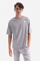 Alpha Industries t-shirt bawełniany bawełna szary 118532.643