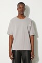 Alpha Industries cotton t-shirt relaxed gray 118532.643