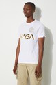 Alpha Industries t-shirt bawełniany biały 178501.438