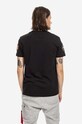 Clothing Alpha Industries cotton T-shirt NASA 176506.03 black