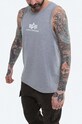 Alpha Industries t-shirt bawełniany Koszulka Alpha Industries Basic Tank 126566 17 szary 126566.17