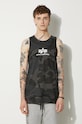 Îmbrăcăminte Alpha Industries tricou din bumbac 126566C.125 gri
