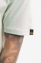 Alpha Industries t-shirt bawełniany Basic 100501.43 turkusowy