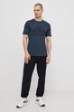 Fjallraven tricou de lână Abisko Wool Classic F84117.555 bleumarin SS24