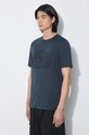Fjallraven t-shirt wełniany Abisko Wool Classic granatowy F84117.555