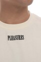 PLEASURES t-shirt bawełniany Tainted Contrast Heavyweight P23SP027