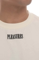 PLEASURES t-shirt bawełniany Tainted Contrast Heavyweight