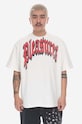 PLEASURES cotton T-shirt Twitch Heavyweight cotton white P23SP028