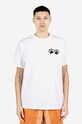 PLEASURES cotton T-shirt Puppies T-shirt P23SP060 white