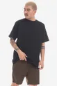czarny Taikan t-shirt bawełniany Męski