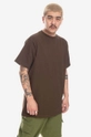 brown Taikan cotton T-shirt Heavyweight