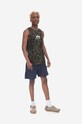 Odzież Alpha Industries t-shirt bawełniany Alpha Industries Basic Tank Camo 126566C 634 126566C.634 zielony