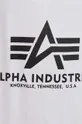 Бавовняна футболка Alpha Industries Basic Tank білий