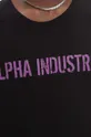 Bavlnené tričko Alpha Industries Alpha Industries RBF Moto T tmavomodrá