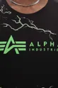 Bavlnené tričko Alpha Industries Lightning AOP