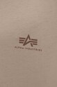 Alpha Industries tricou din bumbac Alpha Industries Alpha Industries 106509 79 106509.79 bej AA00