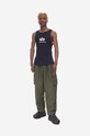 Clothing Alpha Industries cotton t-shirt Logo Tank 176545.07 gray