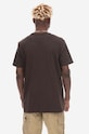 Alpha Industries tricou din bumbac Basic 100501.413 maro SS25