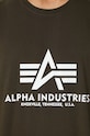 Bavlnené tričko Alpha Industries Basic 100501.413