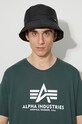 Bavlněné tričko Alpha Industries Basic T-Shirt 100501.610 zelená