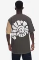 piaskowy Karl Kani t-shirt bawełniany Small Signature Block Tee