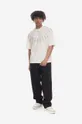 Памучна тениска Neil Barett Dropped Shoulder Fair PBJT167-U502S 3544 100% памук