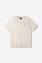 Clothing Stan Ray cotton t-shirt Hardly Working Tee SS23043NAT beige