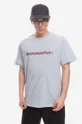 šedá Bavlněné tričko thisisneverthat T-Logo Tee Pánský
