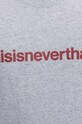 thisisneverthat t-shirt bawełniany T-Logo Tee szary TN230TTSST01