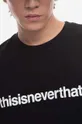negru thisisneverthat tricou din bumbac T-Logo Tee