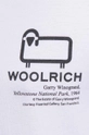 Βαμβακερό μπλουζάκι Woolrich CFWOTE0089MRUT2926 8041 λευκό