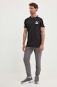 Μπλουζάκι Puma T7 με ελαστάν μαύρο 538204.01