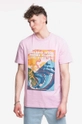 pink Puma cotton t-shirt