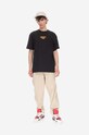 Puma t-shirt bawełniany nadruk czarny 539158.51